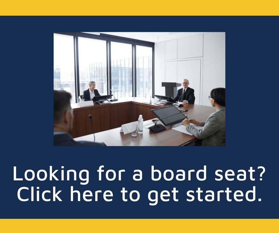 Looking for a board seat? | Point Road Group