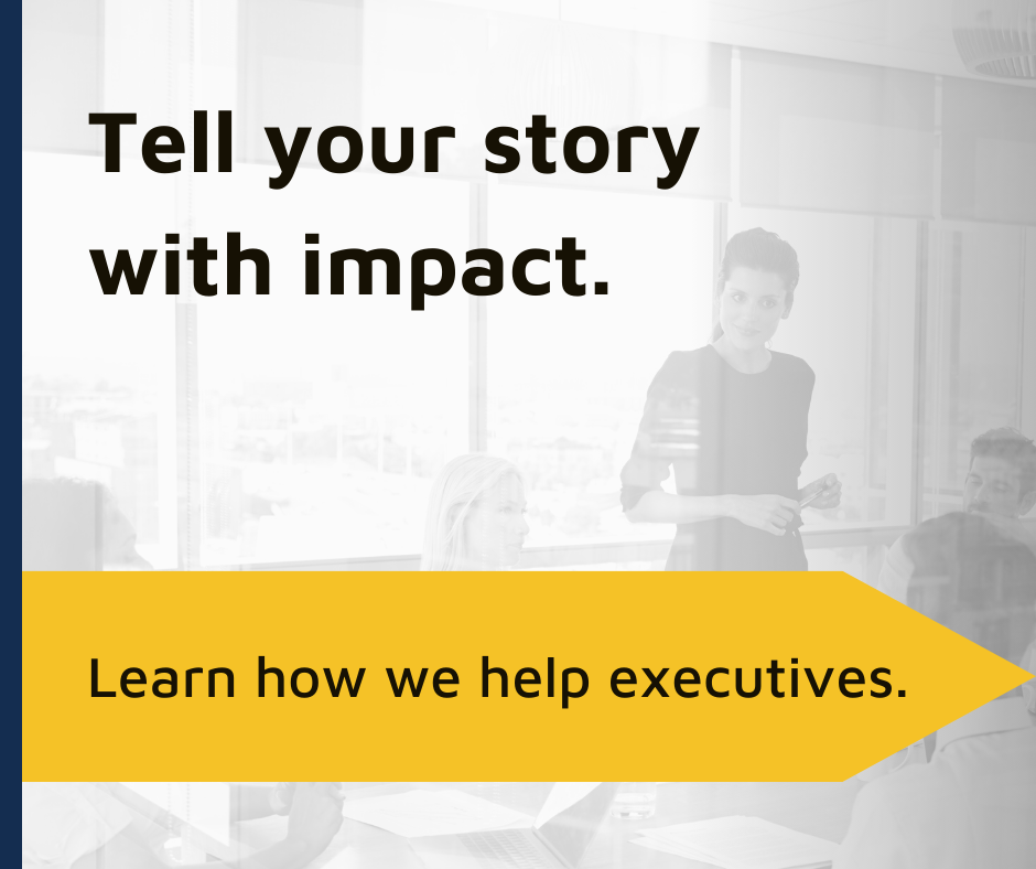Blog CTA: Tell your story with impact. | Point Road Group